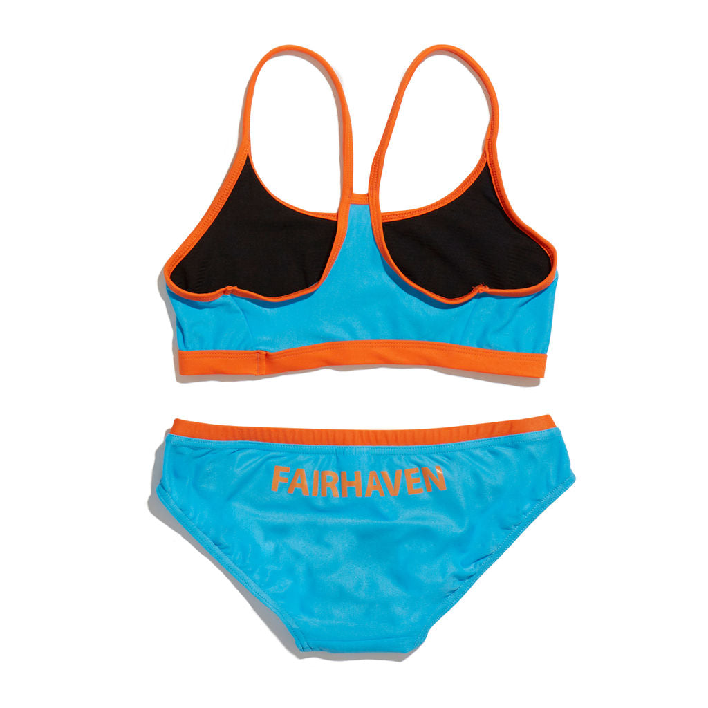 Girls 2 Piece Club Bathers