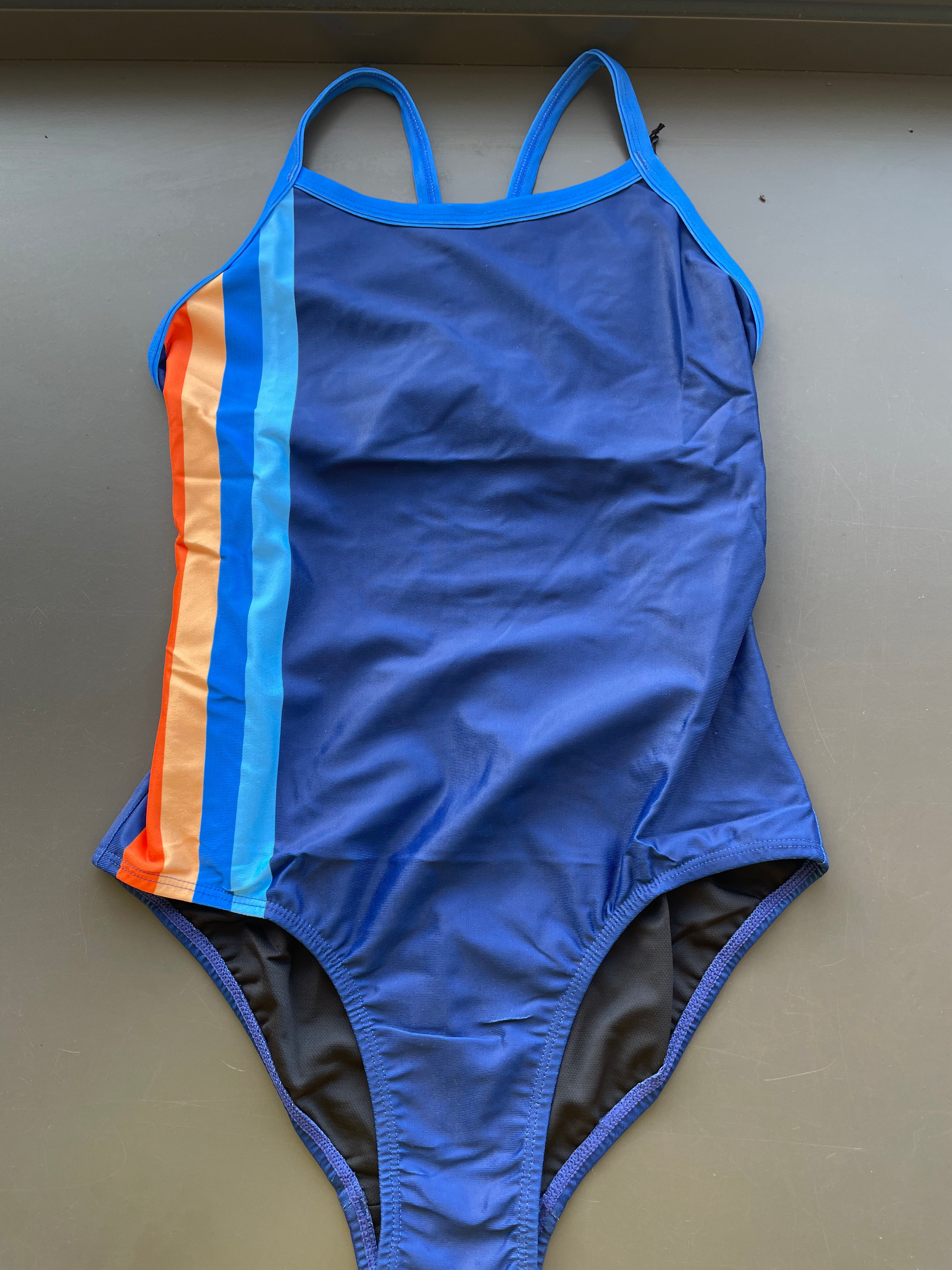 Womens 1 Piece Striped Bathers – Fairhaven SLSC